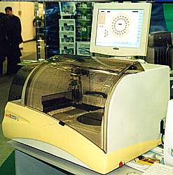 ЗДРАВООХРАНЕНИЕ 2002 - биохимический анализатор MaxMat